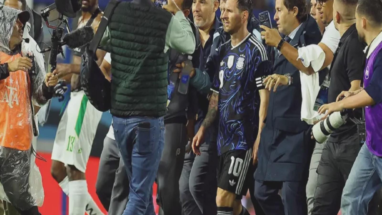 Son düdük çalar çalmaz Messi çılgınlığı başladı