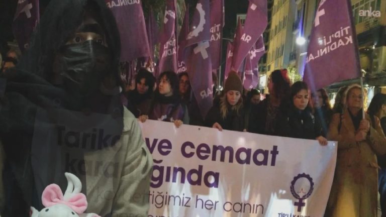 TİP’li kadınlardan Kadıköy’de eylem: Fatma Nur’a kulak verilmedi, “Yaşamak istiyoruz” çığlığını duymadılar!