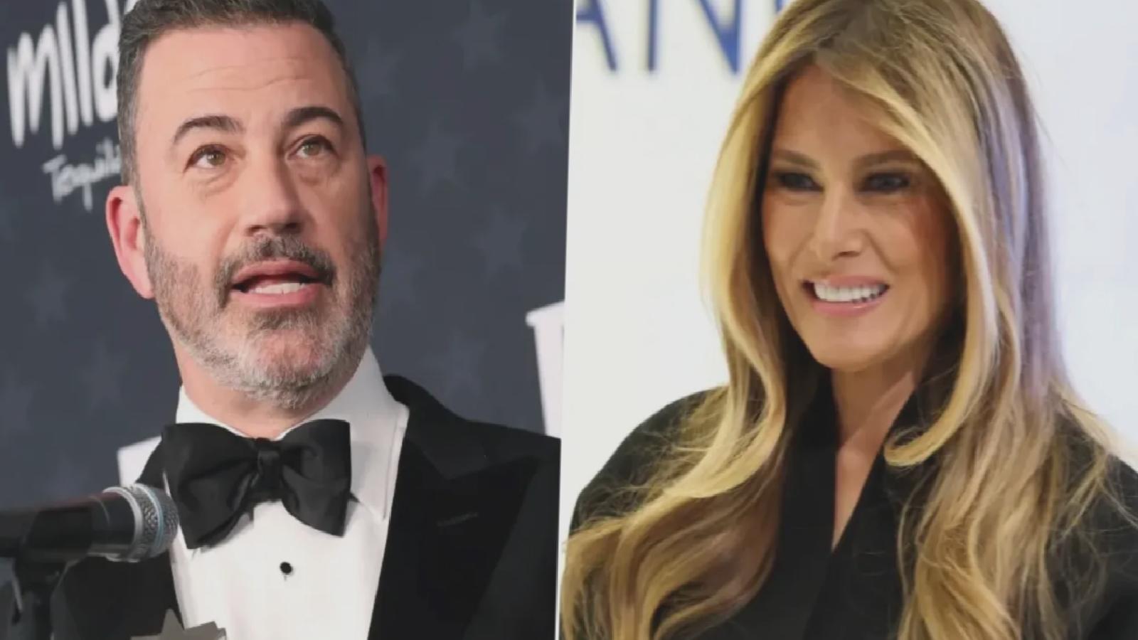 Melania Trump programının kaldırılmasını istemişti; Jimmy Kimmel “müstakbel dul” esprisini savundu: Yaş farkını vurgulamak içindi