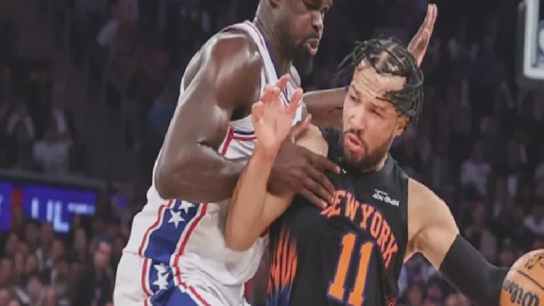 New York Knicks’e final için tek maç yetiyor, Philadelphia 76ers’a şans tanımadı