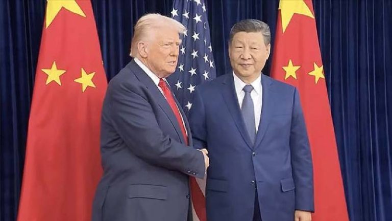Trump ve Çin Devlet Başkanı Şi Cinping Pekin’de bir araya geldi: Çin ve ABD zamanın sorunlarına birlikte yanıt vermeli