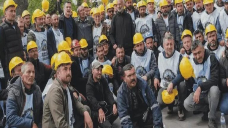 Doruk Maden işçilerinin Beypazarı’nda eylemine katılan bir madenci çocuğu: Her yaz babamın hakkını aramaktan sıkıldım
