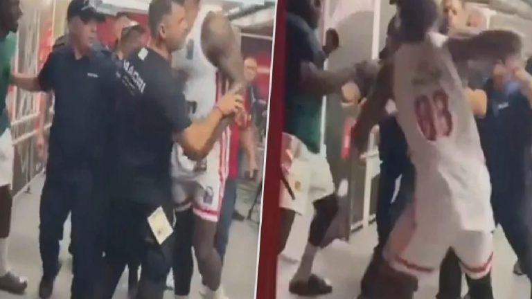 Ergin Ataman “Soyunma odasına gelip yumruk attı” demişti: Kavganın görüntüleri ortaya çıktı
