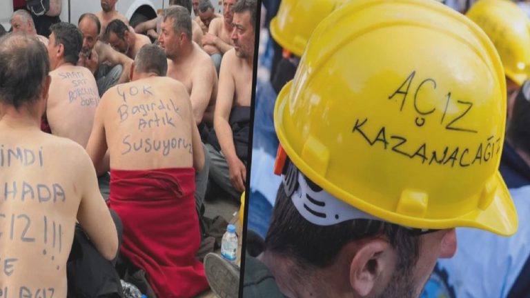 Haklarını alamayan maden işçileri tekrar direnişe geçmişti: “Ödemeler için Yıldızlar Holding’e bakan yardımcısının aracılığıyla kredi verildi” iddiası