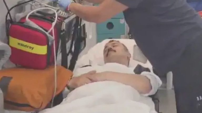 Gazilere polis müdahalesi sonucunda fenalaşan İyi Partili Türkoğlu hastaneye kaldırıldı