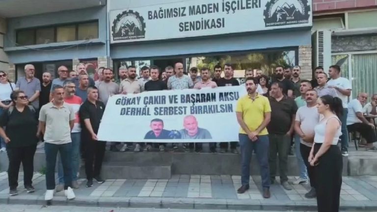 Bağımsız Maden-İş’ten tahliye açıklaması: Emekçilere direnişin adresini gösterdikleri için tutuklandılar