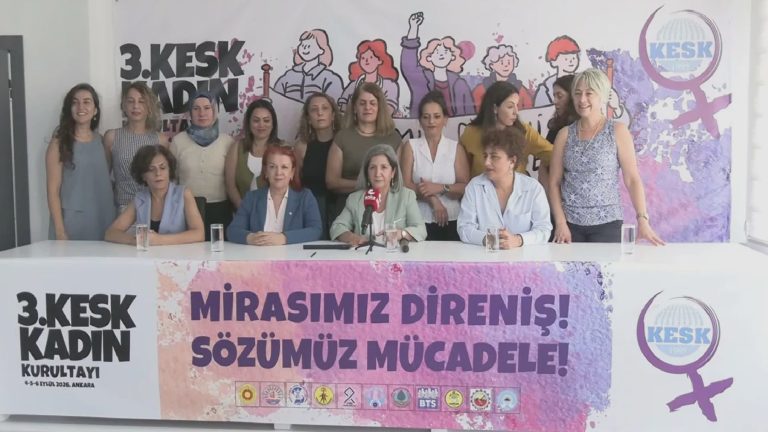 KESK’ten Kadın Kurultayı: Mirasımız direniş, sözümüz mücadele
